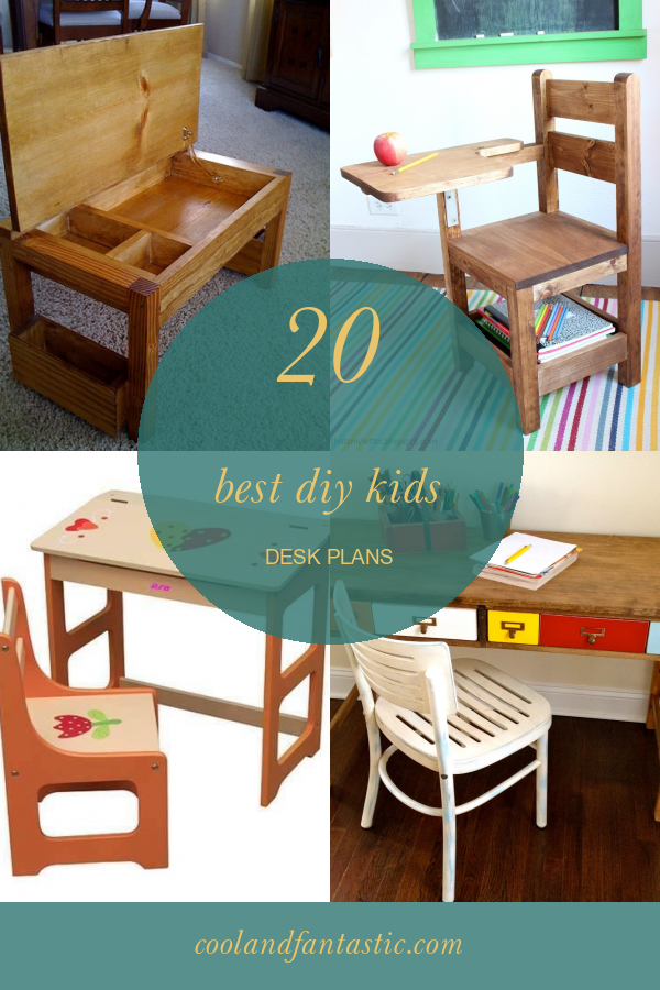 20 Best Diy Kids Desk Plans Home, Family, Style and Art Ideas